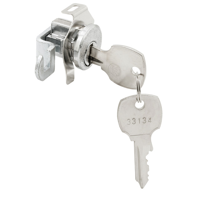 Image of 5 Pin National Mail Box Lock Counter Clockwise, Nickel, NA14 Keyway (Single Pack)