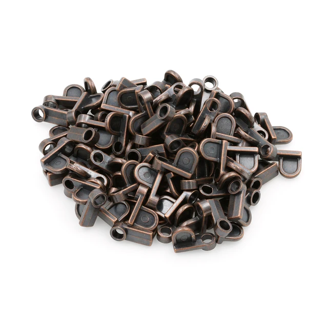 Image of 1/16 in. Bronze Diecast Screen Clip Flush (100 Pack)