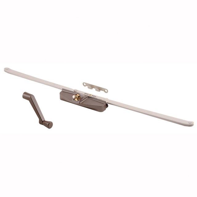 Image of Awning Operator, 21-1/2 in., Diecast/Steel, Bronze Color, Roto Crank (Single Pack)