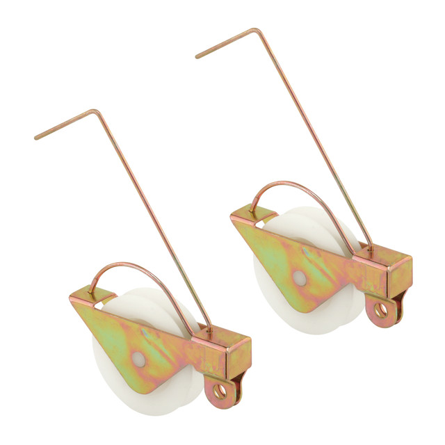 Image of 1-1/4 in. Sliding Screen Door Tension Spring with Concave Plastic Rollers (2 Pack)