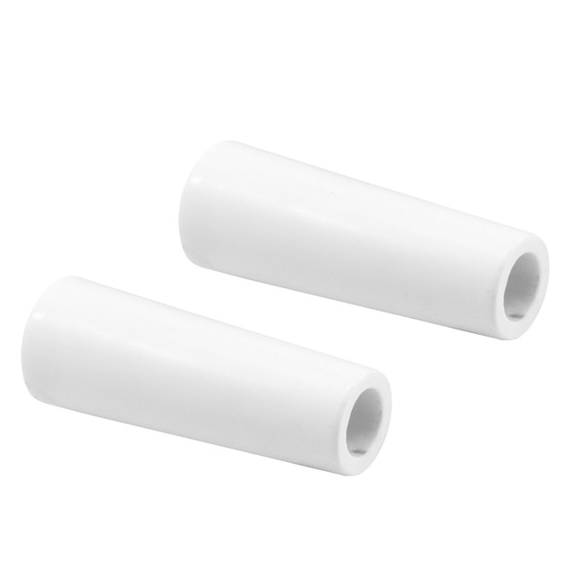 Image of 2-5/8 in. White Rubber Sliding Door Bumper (2 Pack)