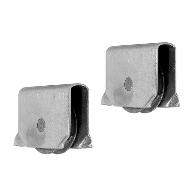 Image of 9/16 in. Diameter Steel Showcase Sliding Window Roller Assembly (2 Pack)