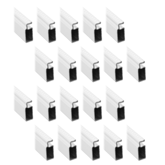 Image of Aluminum Screen Frame – 5/16 In. x 3/4 In. x 72 In. White Finish – Build or Repair Window Screens – Cut to Size – Uses 5/16 In. x 3/4 In. Screen Frame Corners (Box of 20)