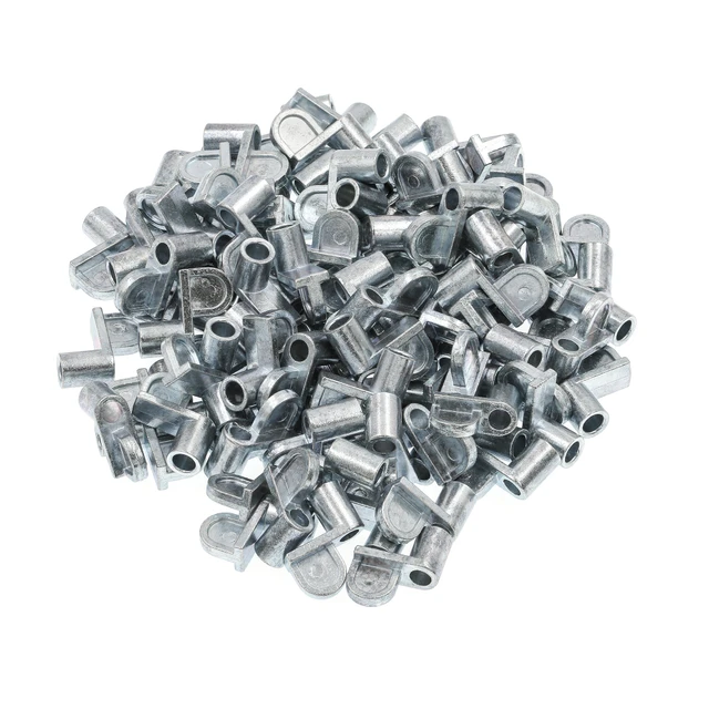 Image of 3/8 in. Mill Diecast Screen Clip Flush (100 Pack)
