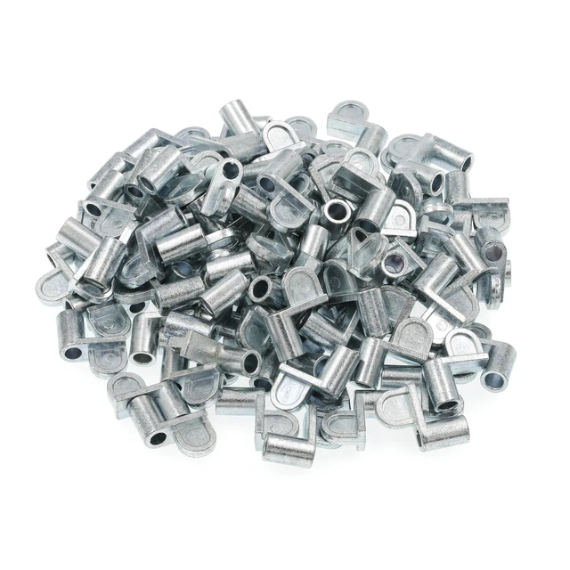 Image of 7/16 in. Mill Diecast Screen Clip Flush (100 Pack)