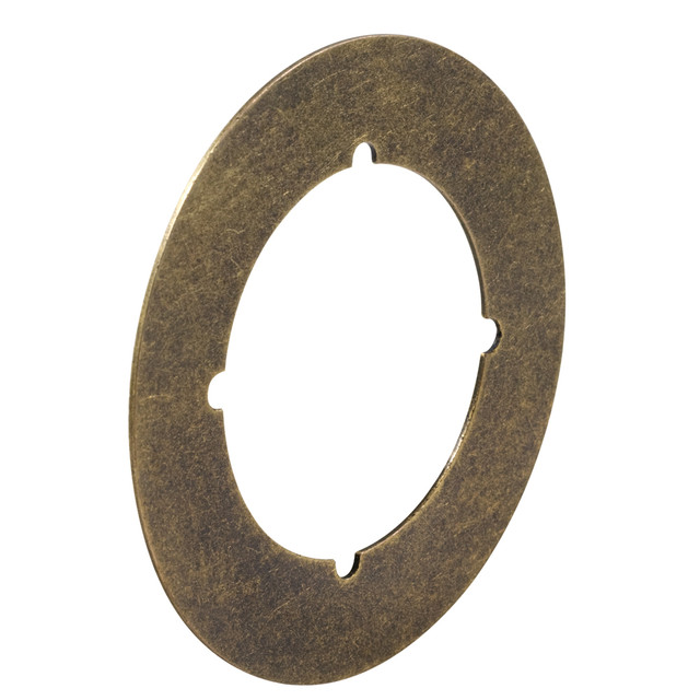 Image of 3-1/2 In. Antique Brass Plated Back Plate (2 Pack)