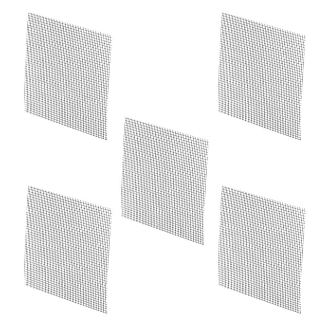 Image of Stick-On Fiberglass Screen Repair Kit 3 in. x 3 in., Gray (5 Pack)