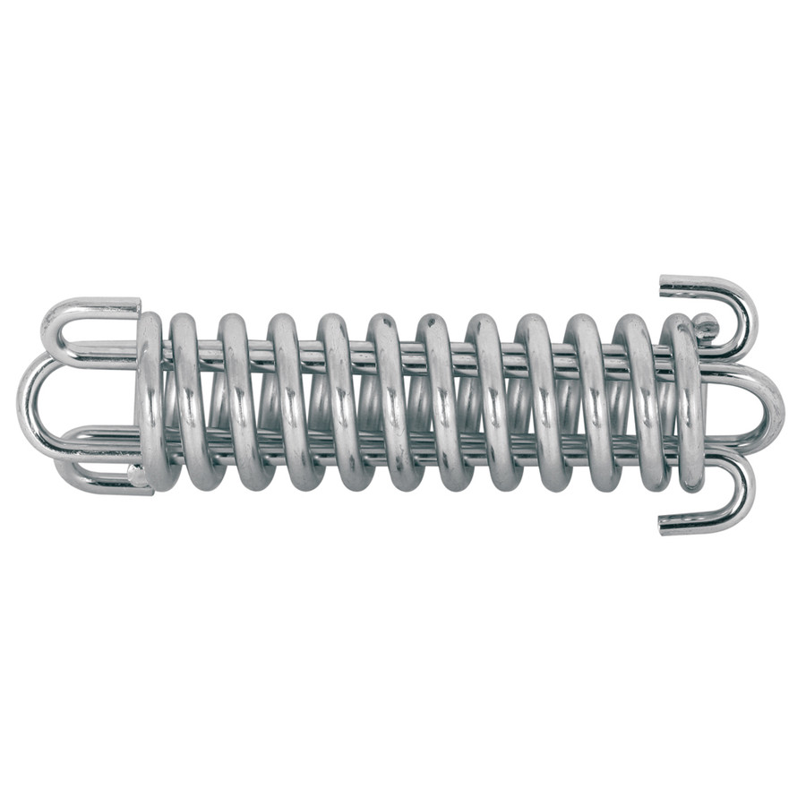 Porch Spring, Spring Steel Construction, Nickel-Plated Finish