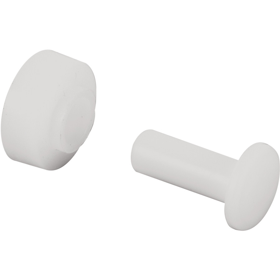 Sliding Window Roller with Axle Pins, 7/16 in. Flat Nylon (4 Pack ...