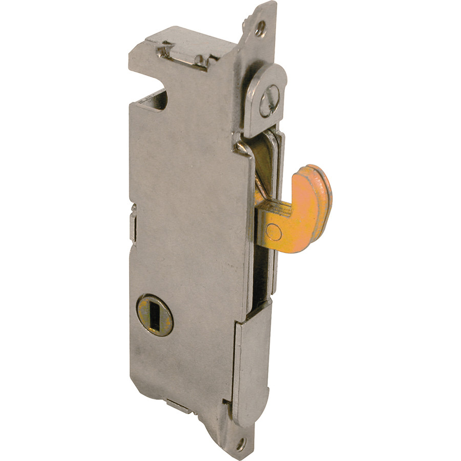 Mortise Lock, 3-11/16 in. Hole Centers, Vertical Keyway, Steel