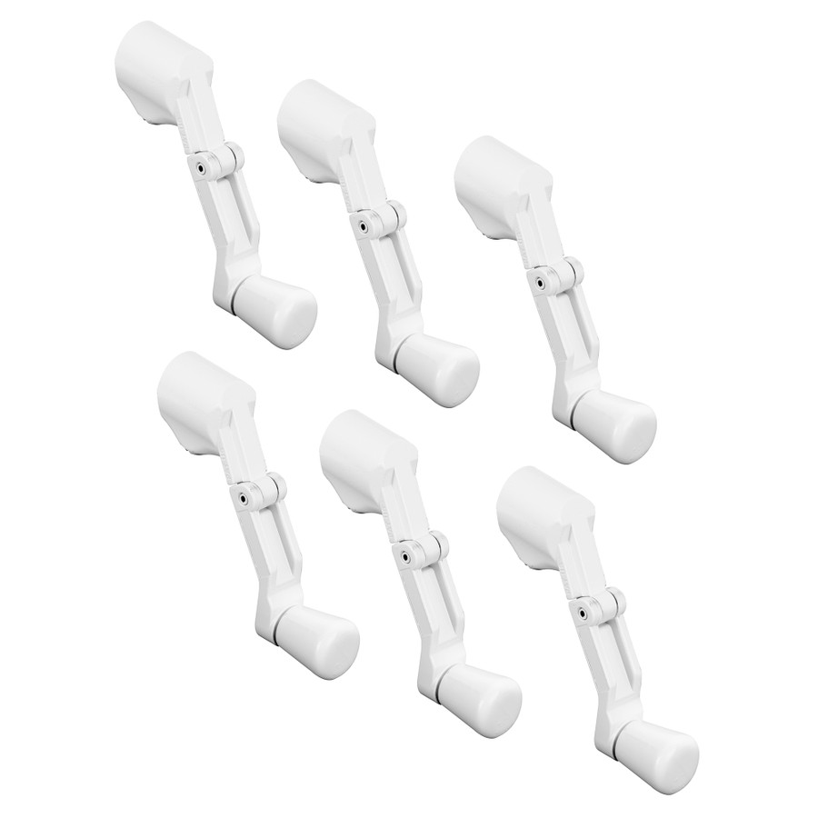 幸運のマンタパネル Operator Folding Crank Handle, 11/32 in., White Painted Finish (6