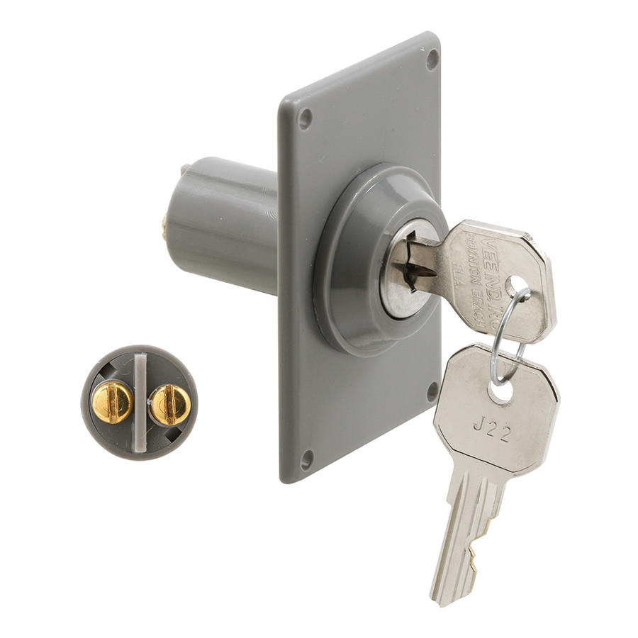 Electric Key Switch, 3/4 in. Outside Diameter, Hardwired (Single Pack ...