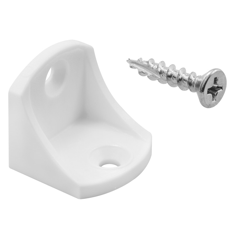 White Corner Bracket Set (8 Pack) PrimeLine Parts