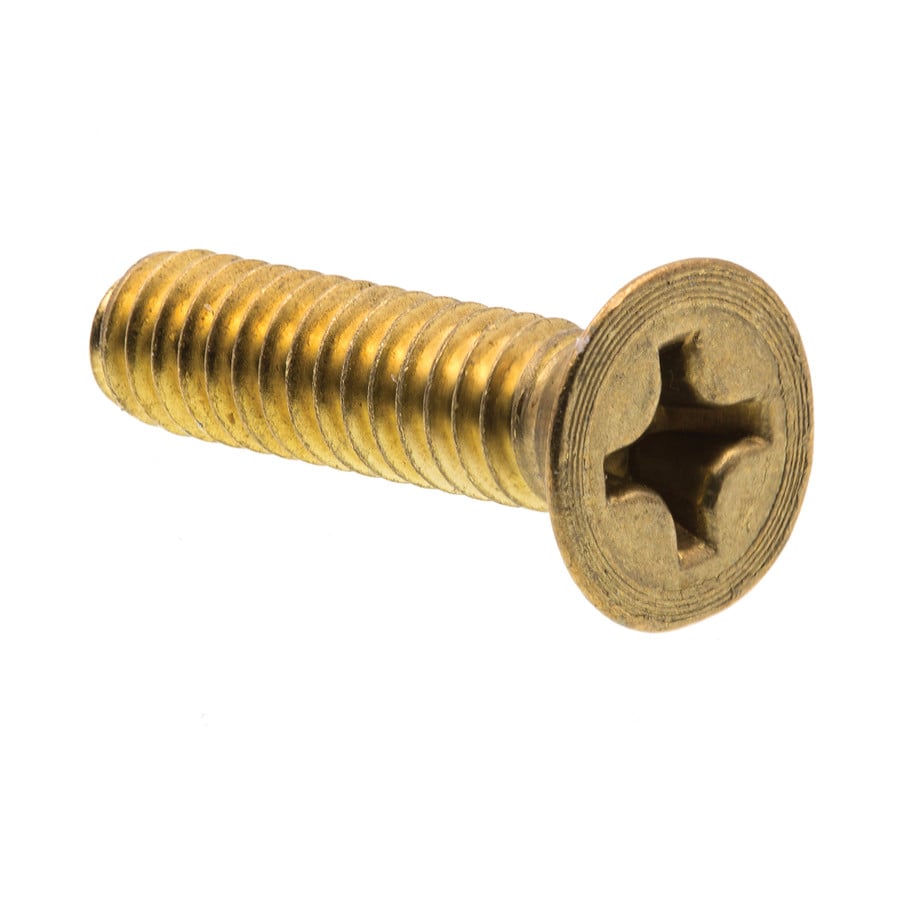 Prime-Line #6-32 Machine Screw Hex Nuts - Solid Brass 50 Pack