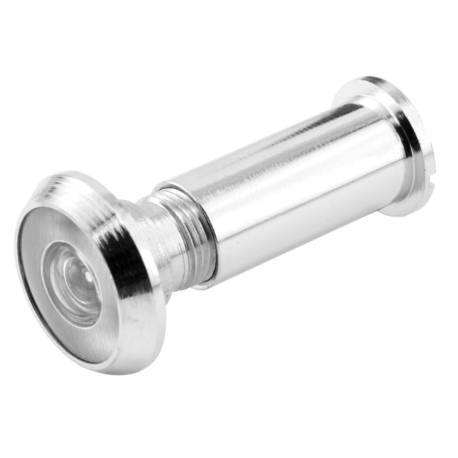 クロムページ 9/16 in., 180 Degree Chrome Door Viewer (Single Pack) - Prime-Line