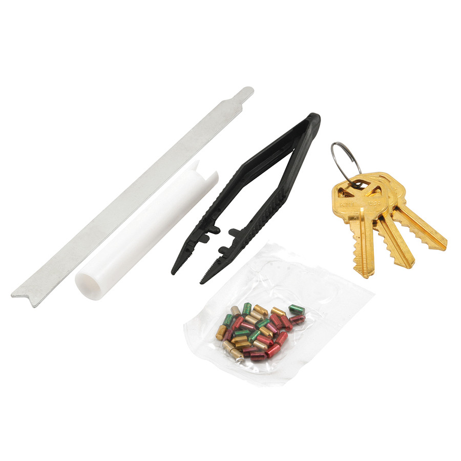 くっつきてれつ　5体セット　新品　KEY TO LIT Kwikset Re-Key A Lock Kit, 5-Pin Tumbler Sets w/Keys, Tools