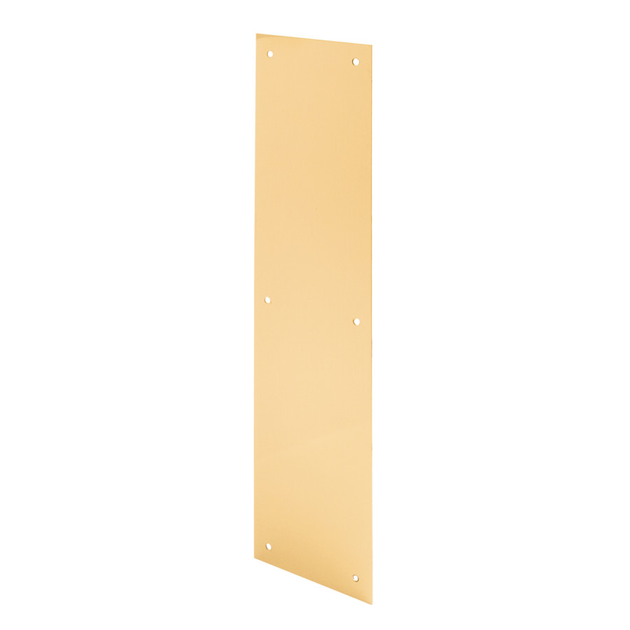 Prime-Line J 4630 Aluminum Door Push Plate, 4 Inch x 16 Inch