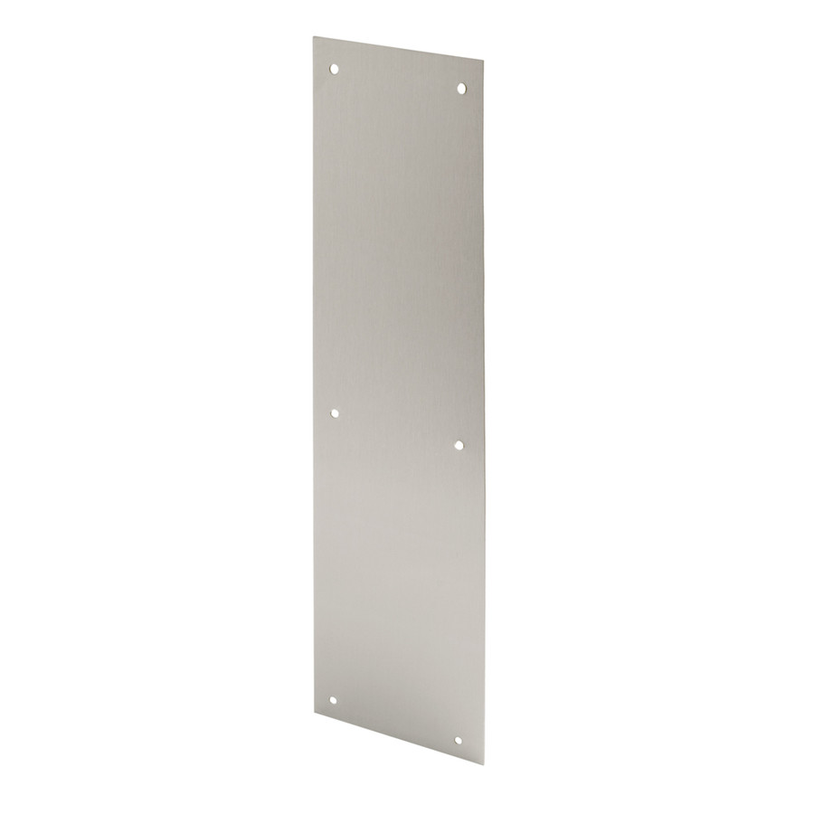 Prime-Line J 4626 Stainless Steel Door Push Plate, 4 Inch x 16