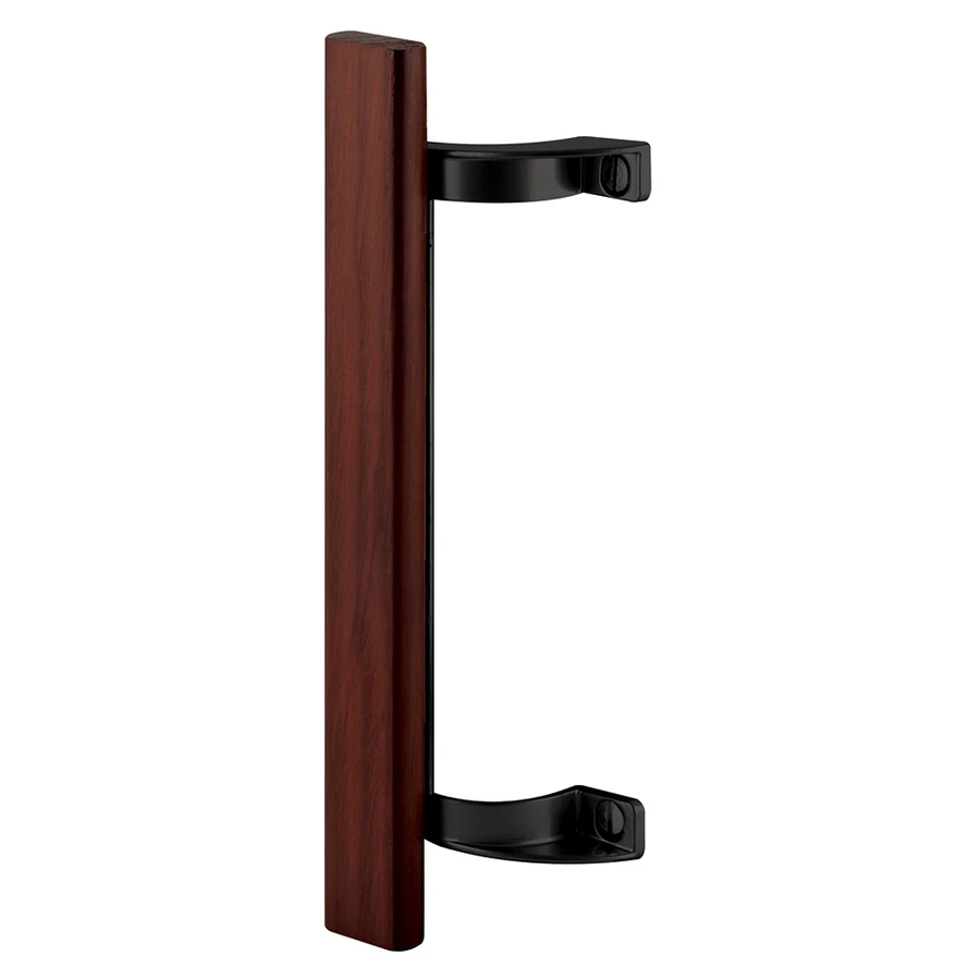 Prime-Line Diecast, White, Outside Patio Door Pull with Key C 1120 - The Home Depot