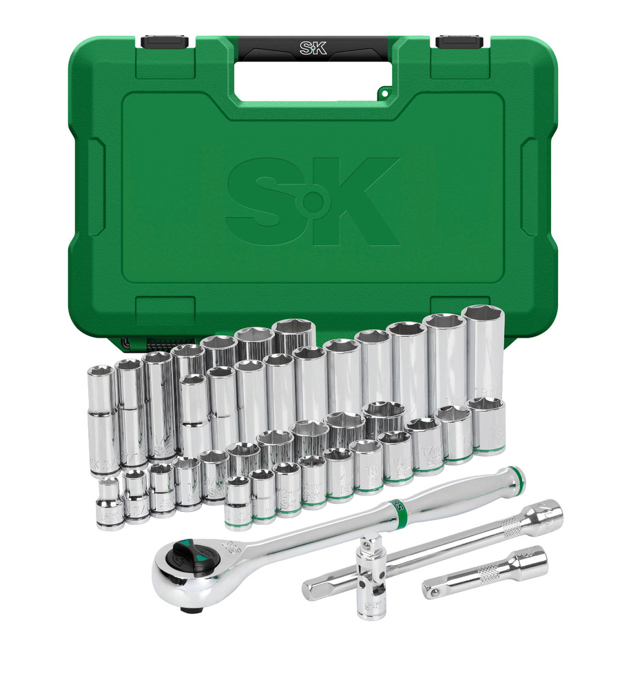 SK SK01482 41 Piece 3/8-in 160P Mechanic Tool Set - Arrow Tool Group