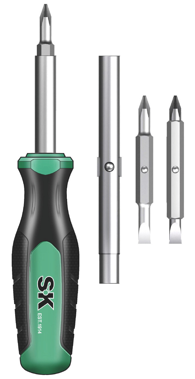 SK SK02000 6-in-1 Screwdriver - Arrow Tool Group