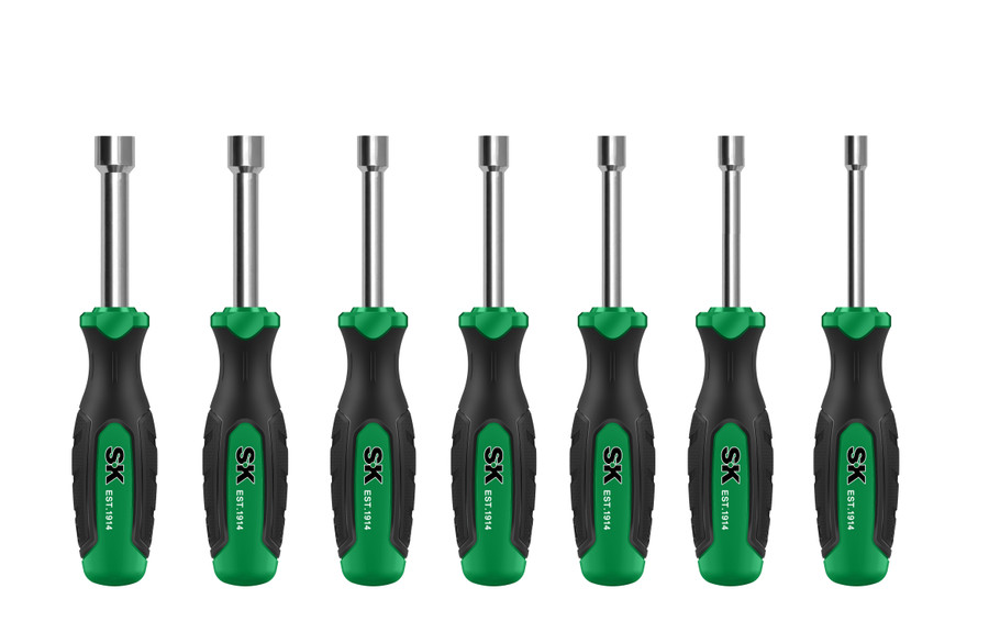 SK SK02042 7 Piece SAE Nut Driver Set - Arrow Tool Group