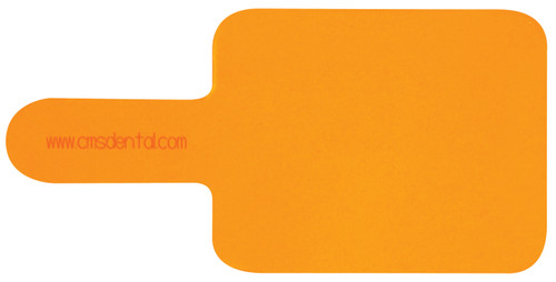 Orange Protective Shield - Hand Held Paddle