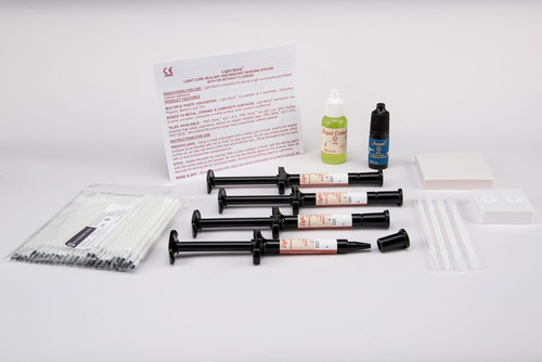 Reliance Light Bond Regular Push Syringe Kit With Fluoride - (4) 5g Push Syringes