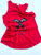Red - Akofena Ladies Core Cotton Tank Top
Adinkkra afro design; Justice is equality