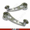 Monza Aluminium Billet Window Winder - With Crosses - 80/35