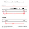 Seat Rail Adaptor Universal