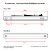 Seat Rail Adaptor Universal