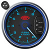 SAAS 95mm 3.75 Inch Tacho Black Face Gauge Shift Light