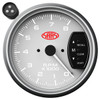 SAAS 95mm 3.75 Inch Tacho White Face Gauge Shift Light