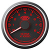 SAAS 52mm Tacho Black Face Gauge
