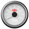 SAAS 52mm Tacho White Face Gauge