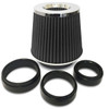 SAAS Black Multifit Pod Filter 60mm-76mm-89mm-100mm