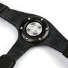 SAAS Sports Steering Wheel Leather 15 " ADR Octane Black Spoke