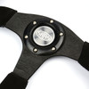 SAAS Sports Steering Wheel Suede 14" ADR Black Spoke