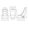 SAAS Kombat Racing Seat