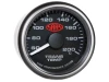 SAAS Trans Temperature Gauge Black 52mm