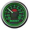 SAAS Boost Gauge Black 52mm