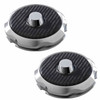 Chrome Billet Carbon Top Strut Cover