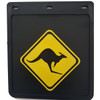 Heavy Duty Diamond Kangraoo Mud Flaps Set of 2 - 250 x 230mm