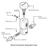 SAAS Boost Controller Adjustable - Polished