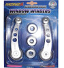 Monza Aluminium Red Billet Window Winder - 80/31