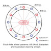 SAAS Steering Wheel Boss Kit Adapter