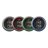 SAAS Dual Volt Gauge Black 52mm