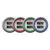 SAAS Dual Volt Gauge White 52mm