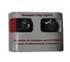 Driving Projector Fog Lamps Pair 12V - 58mm with H3 Halogen Bulb